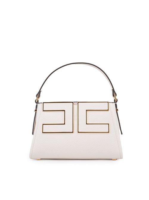 Borsa a spalla effetto pelle con logo Milk Elisabetta Franchi | BS36A56E2DZ9